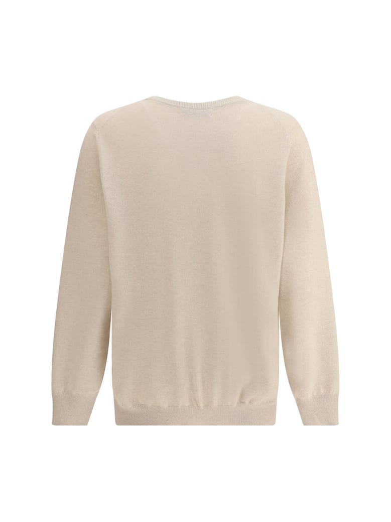 cashmere sweater sand/pebble by Selfnex