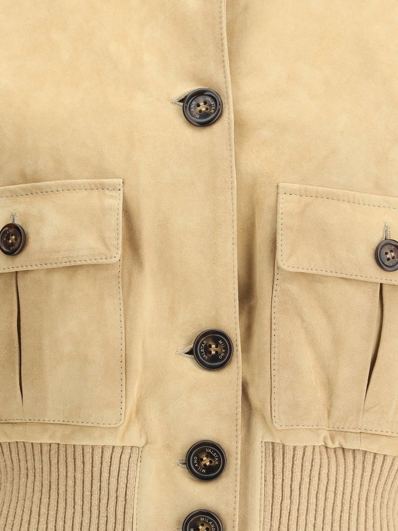 jacket suede sand by Selfnex