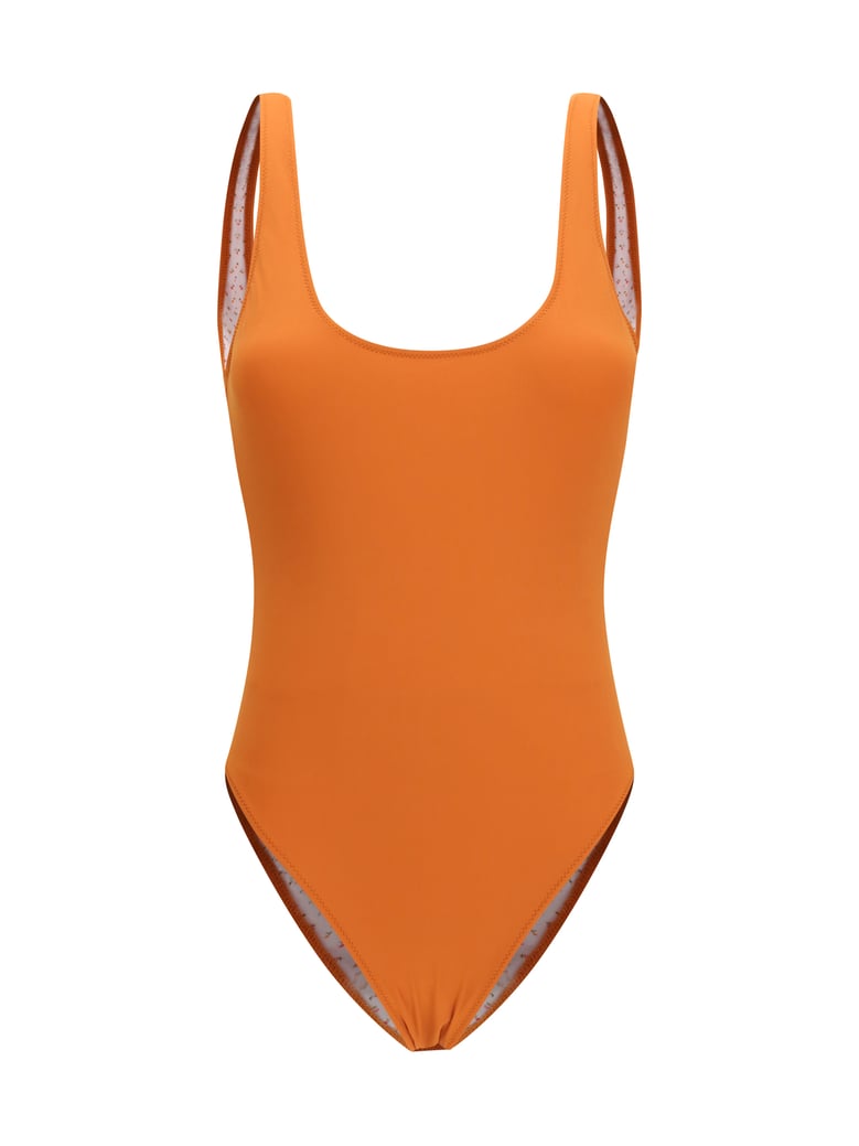 one-piece swimsuit rust by Selfnex