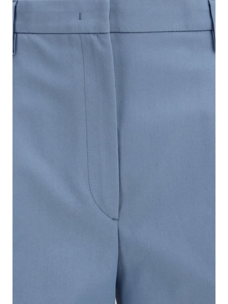 cotton chino pants — aviation blue by Selfnex