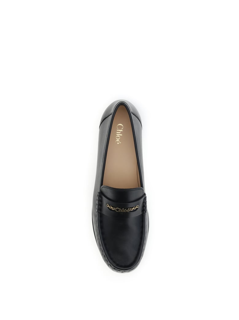 leather loafers black calfskin by Selfnex