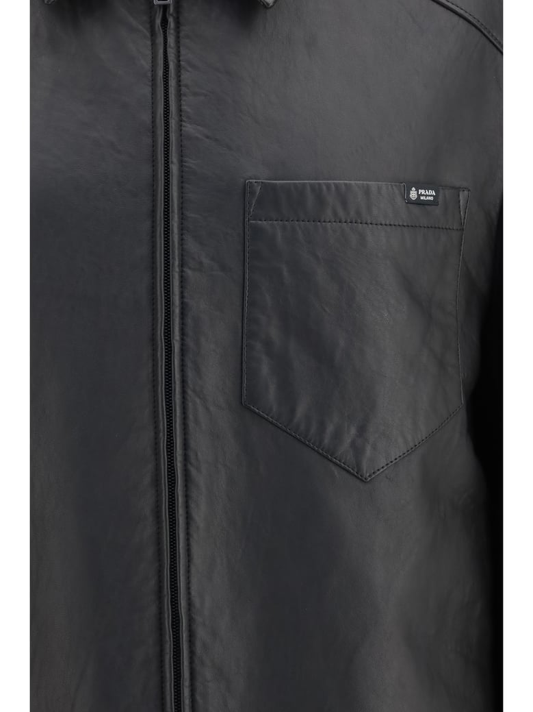 jacket nappa leather black by Selfnex