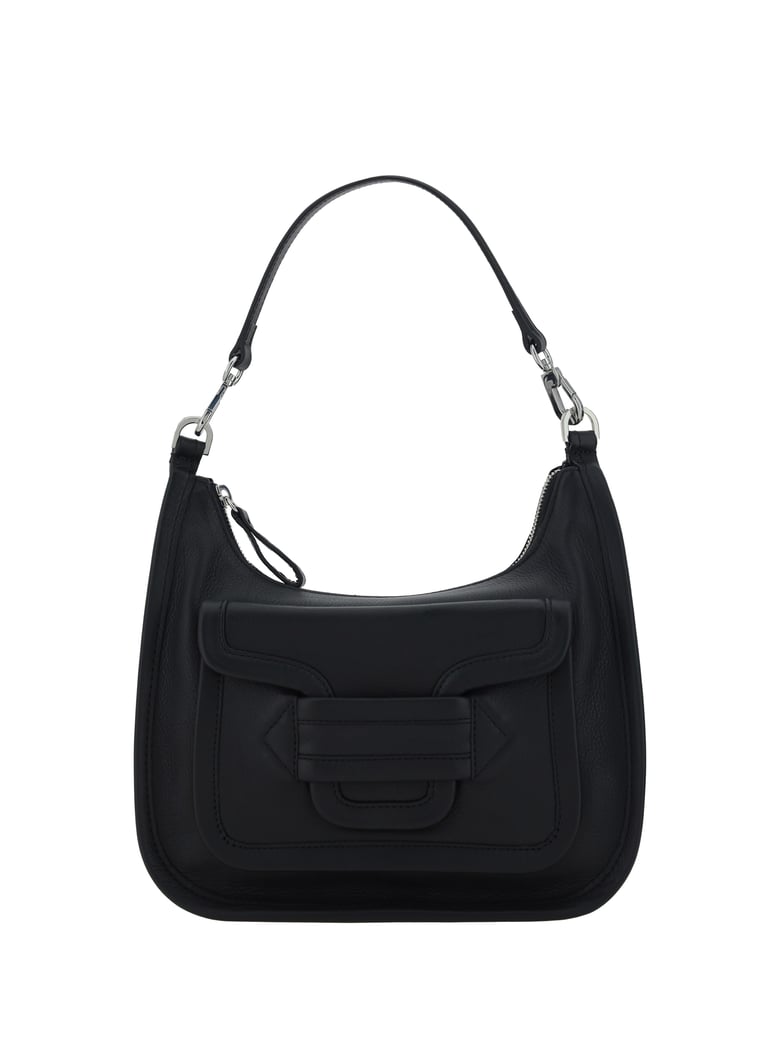 shoulder bag alpha day miss calfskin black by Selfnex