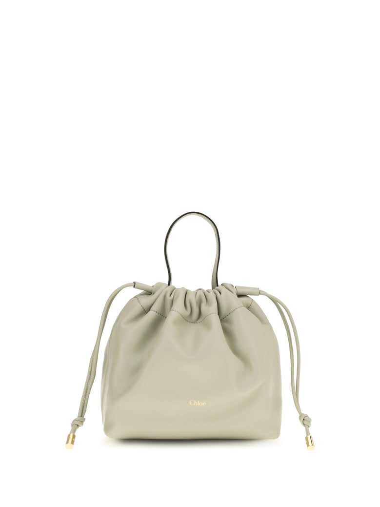 leather shoulder bag icons jade grey by Selfnex