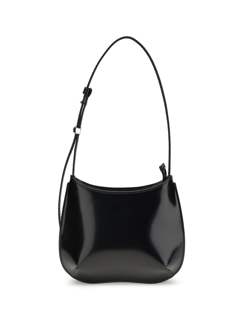 shoulder bag le petit bisou black leather by Selfnex