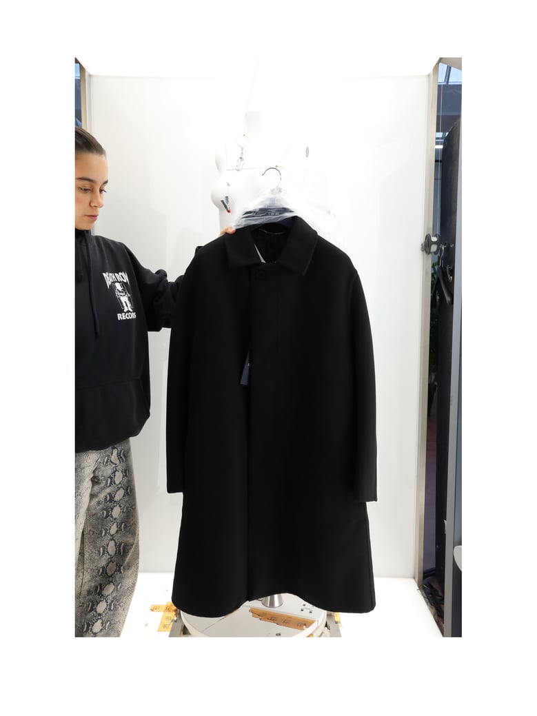 coat cashmere black by Selfnex