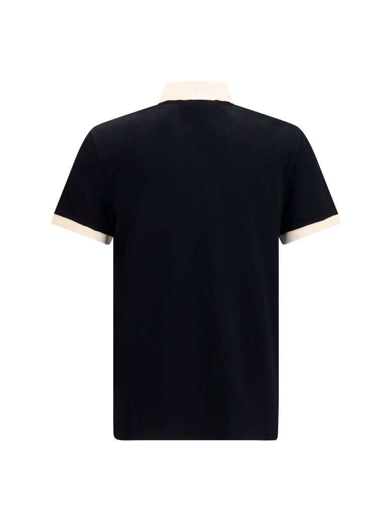 polo shirt black/cream by Selfnex