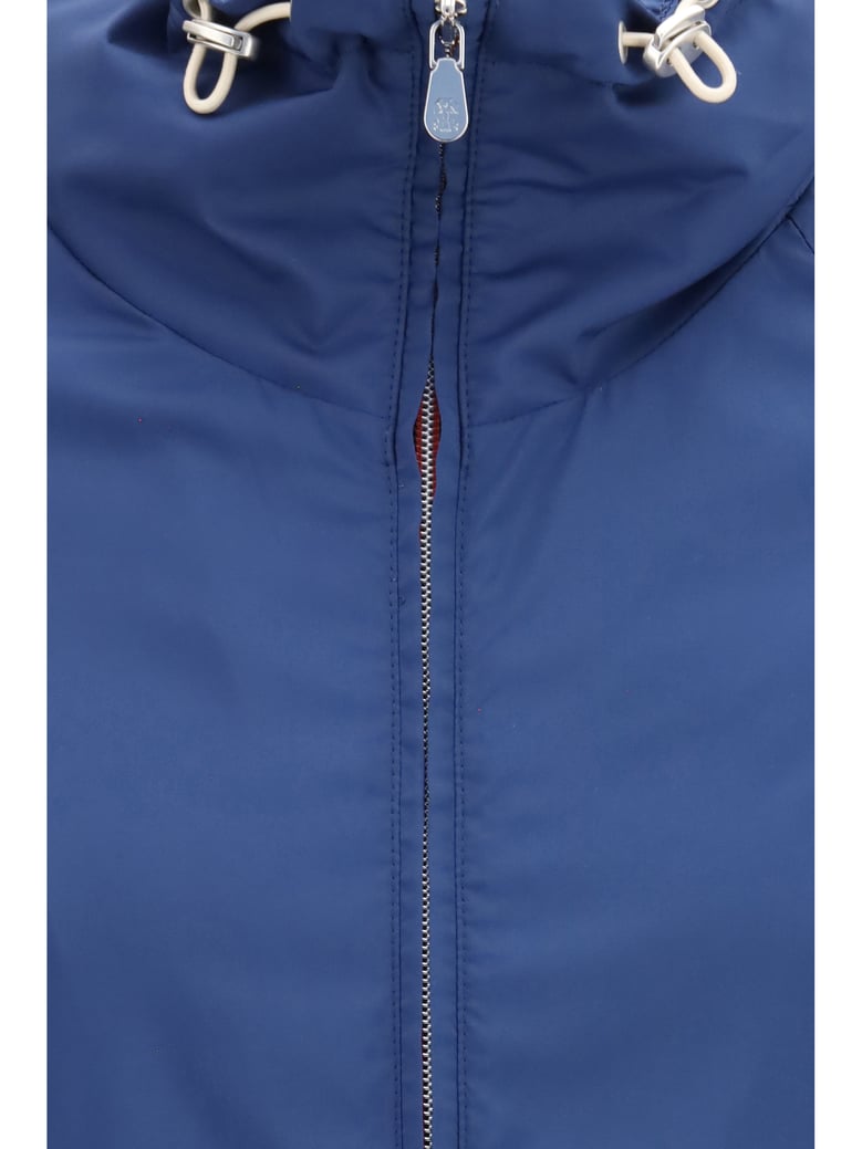 zip-up jacket royal by Selfnex