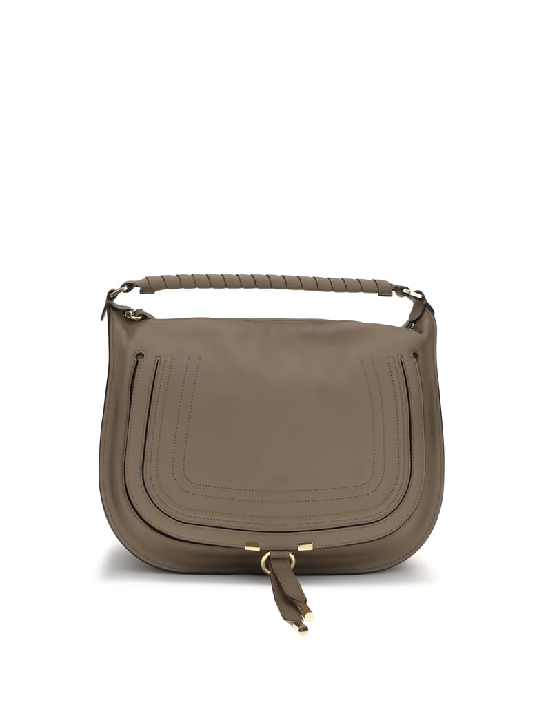 shoulder bag marcie deep taupe by Selfnex