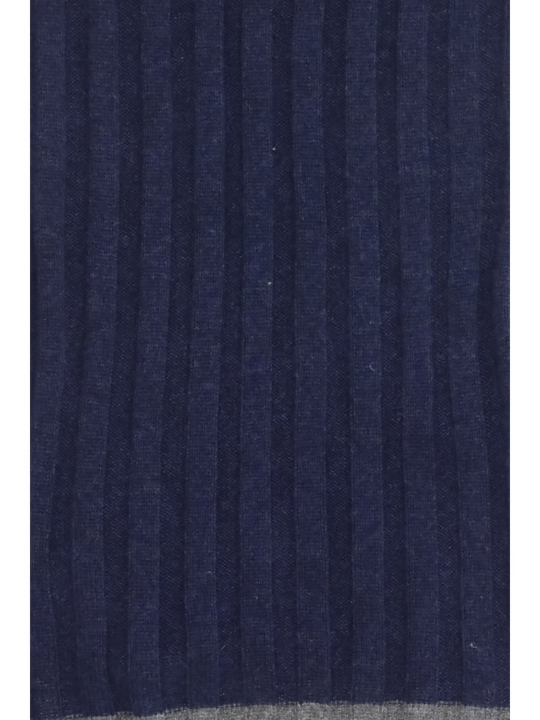 cashmere scarf navy by Selfnex