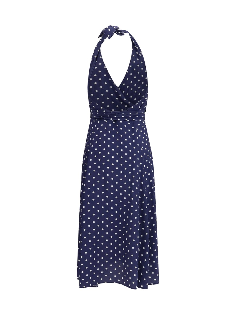 dress polka-dot silk by Selfnex