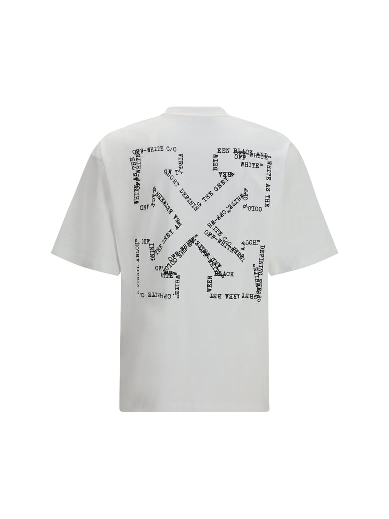 t-shirt type arrow skate white by Selfnex