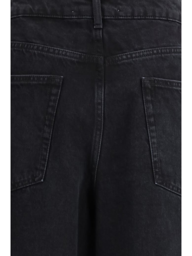 jeans baggy fit black by Selfnex