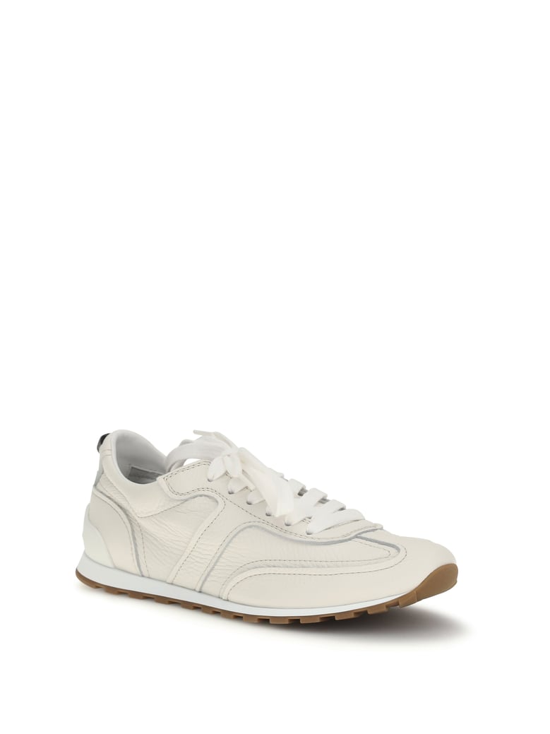 leather sneakers butter by Selfnex