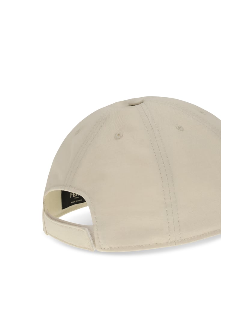 baseball cap white cotton by Selfnex