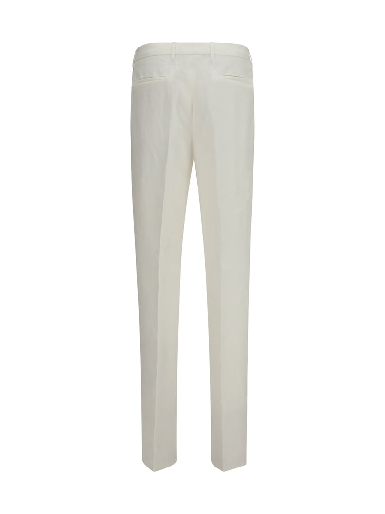 tailored linen trousers by Selfnex