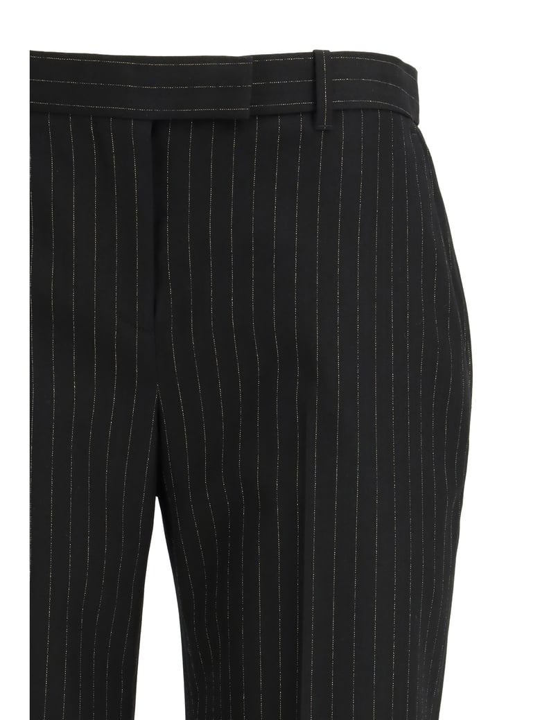 tailored trousers black/gold by Selfnex