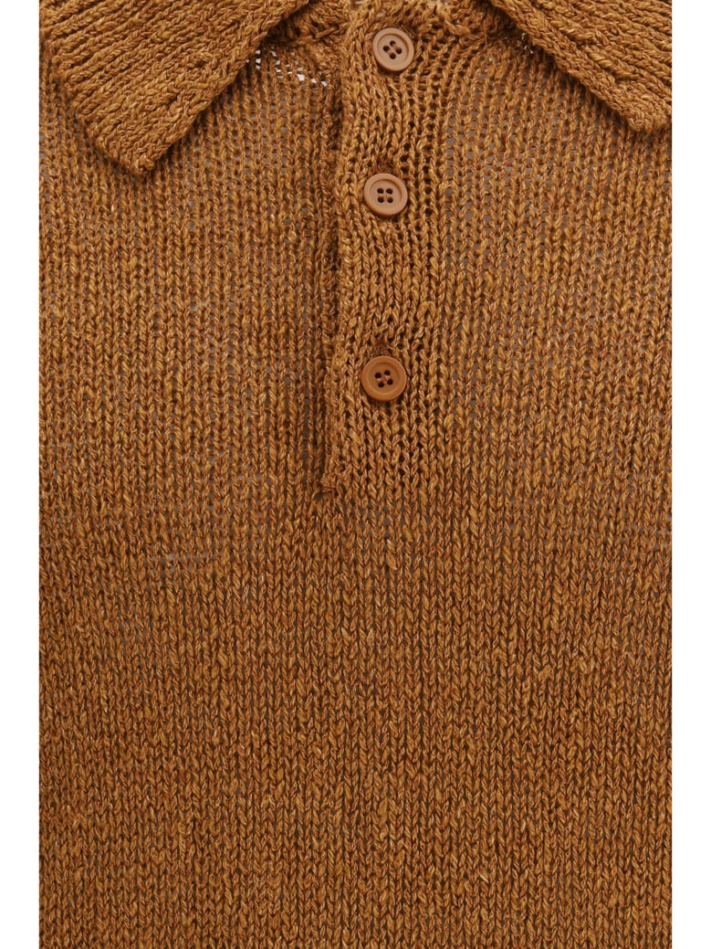 polo shirt light brown by Selfnex