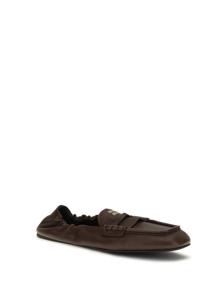 loafers ruches nappa leather by Selfnex