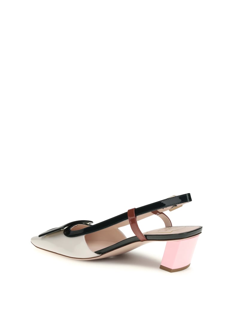 slingback décolleté belle vivier multicolour by Selfnex