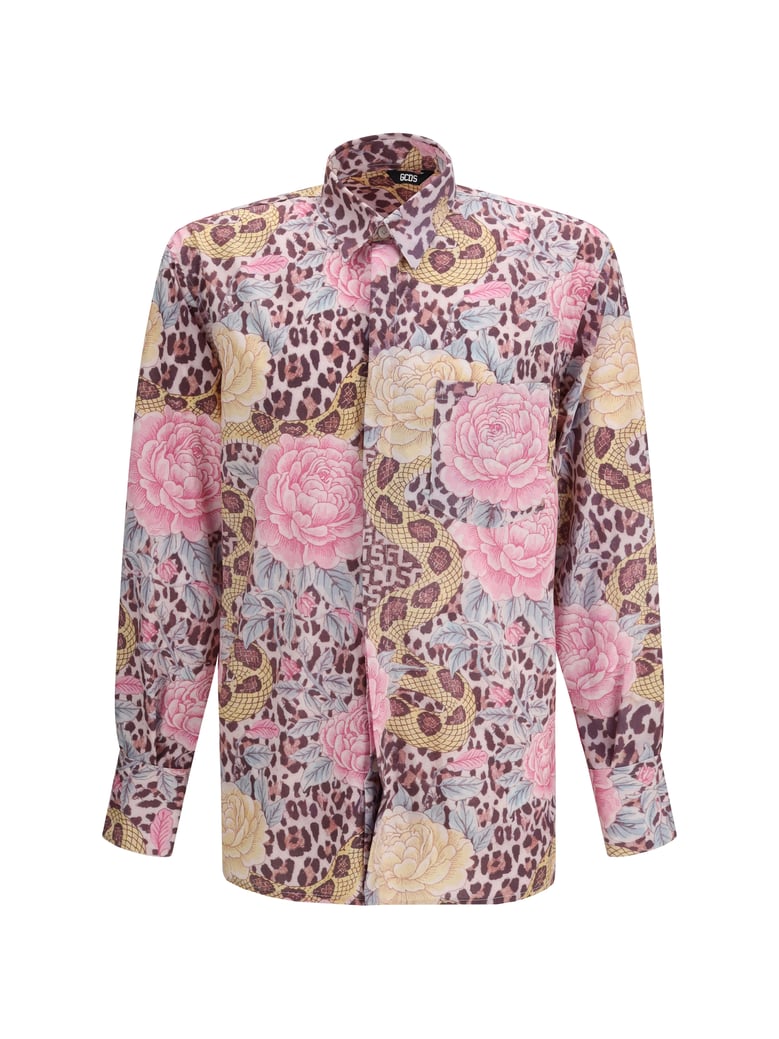 shirt animalier orchid pink/bone by Selfnex