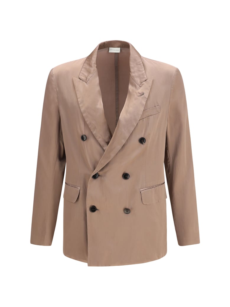 double-breasted blazer old rose by Selfnex