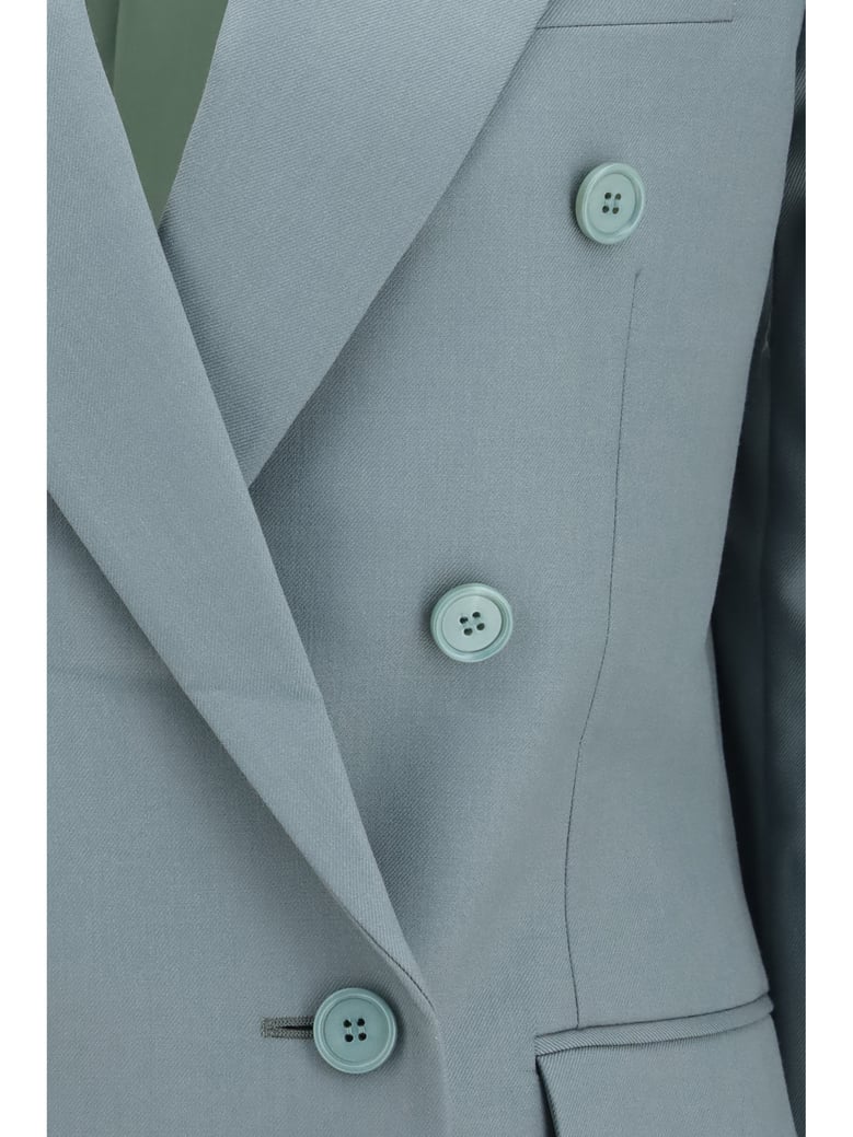 double-breasted blazer urban grey by Selfnex