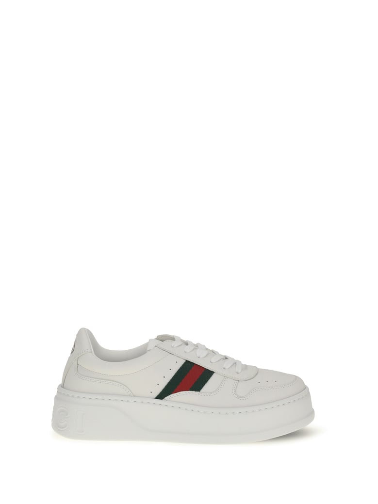 sneakers oversized sole white/green by Selfnex