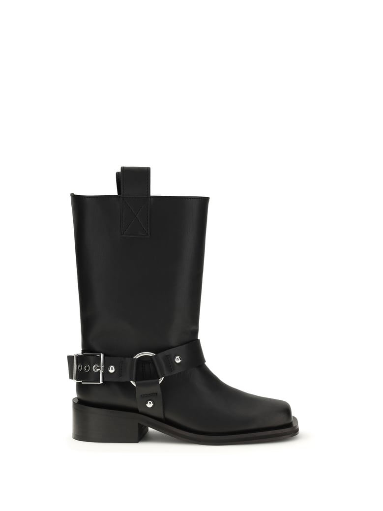 biker boots black by Selfnex