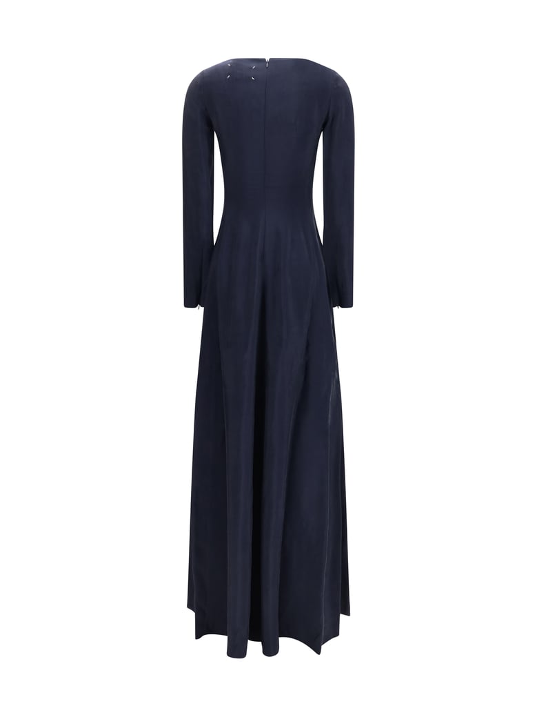 long dress navy blue by Selfnex