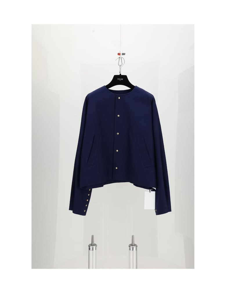 cardigan jacket royal blue by Selfnex