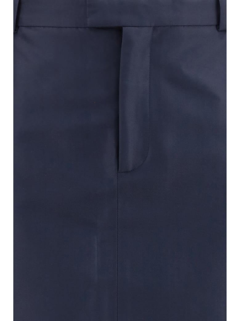 skirt silk faille ink by Selfnex
