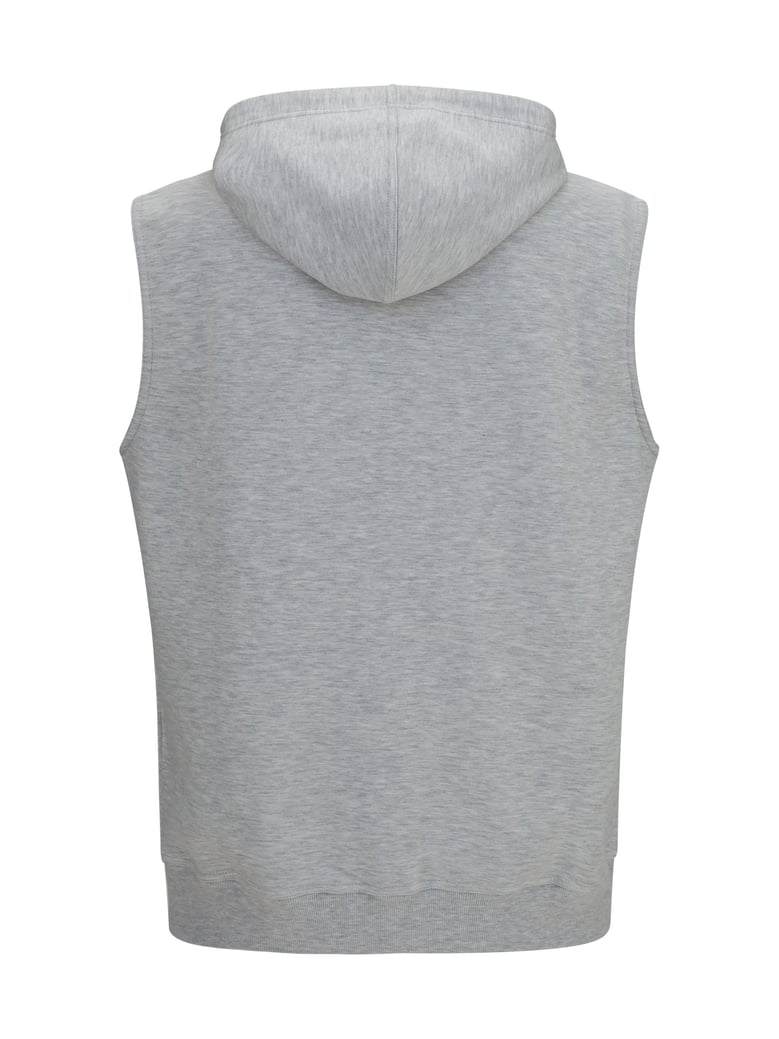 cotton vest pearl grey/medium grey by Selfnex