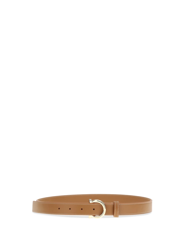 belt gancini natural leather by Selfnex