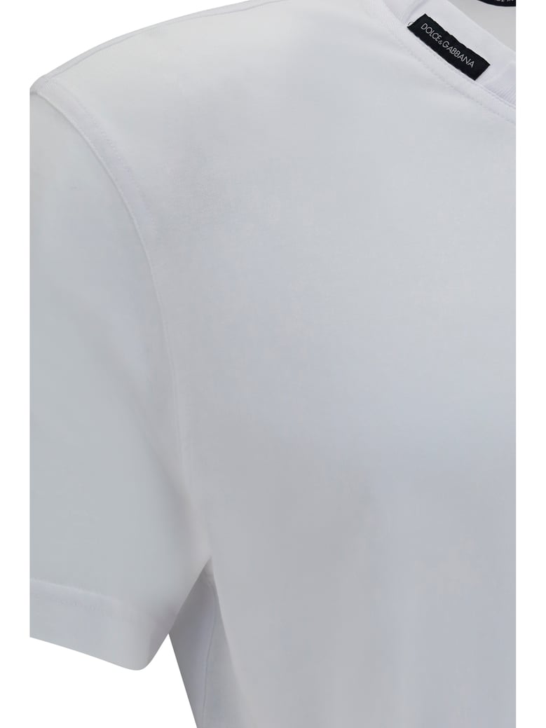 cotton jersey t-shirt optical white by Selfnex