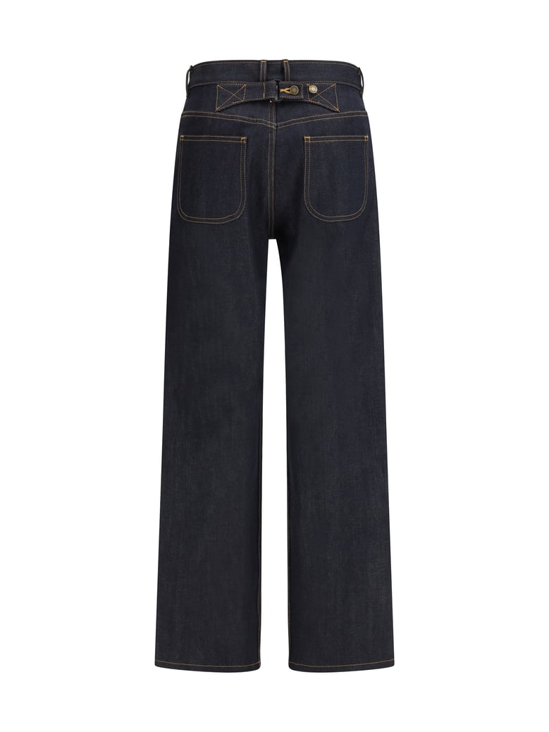 jeans selvedge 5-pocket navy by Selfnex