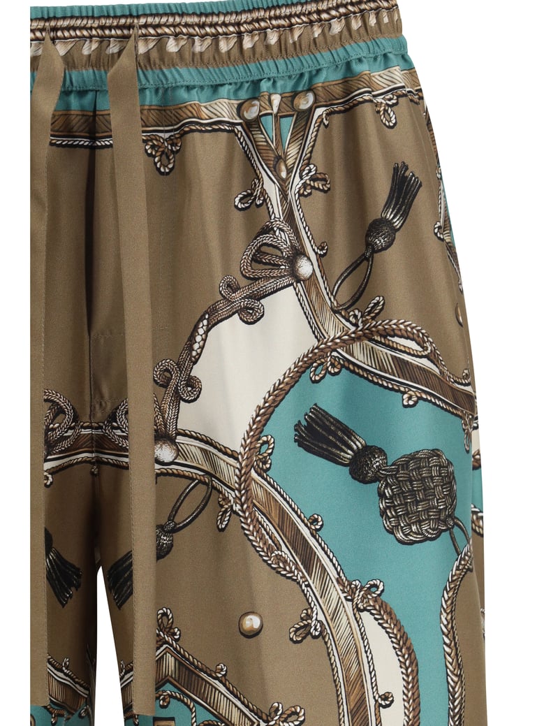 bermuda shorts vanity washed silk by Selfnex