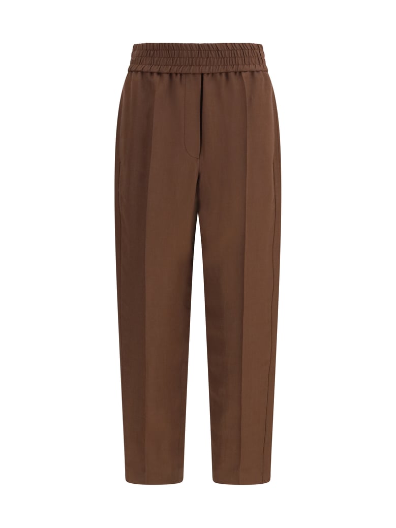 cotton pants cocoa by Selfnex
