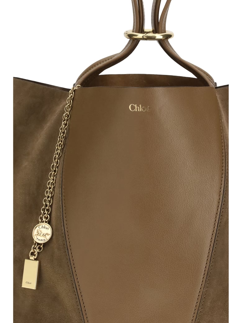 shoulder bag spin dark khaki by Selfnex