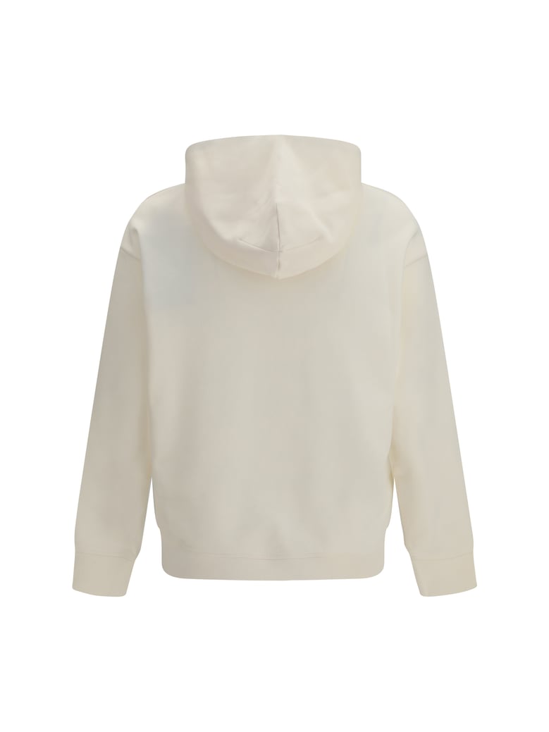 cotton hoodie cream by Selfnex