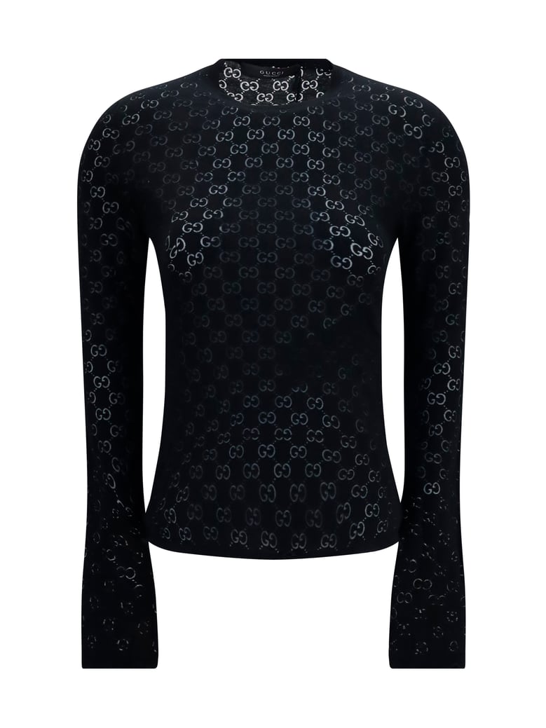 t-shirt gg dévoré black by Selfnex
