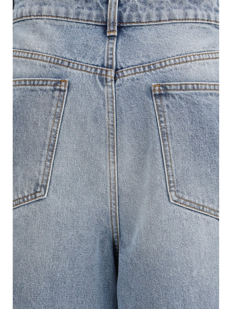 jeans straight-leg classic blue by Selfnex