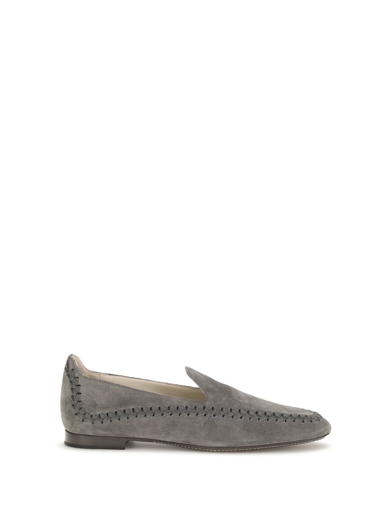 leather loafers grey by Selfnex