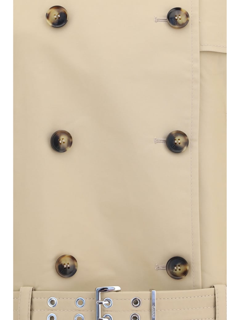 jacket double-breasted belted by Selfnex