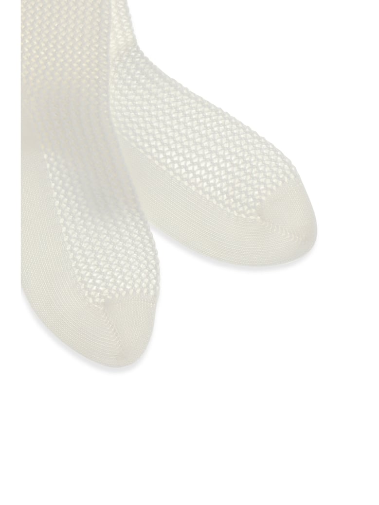 knitted socks white by Selfnex