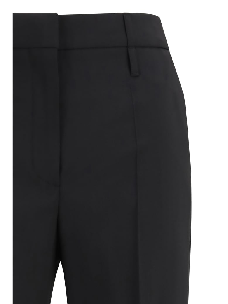 flare pants black by Selfnex