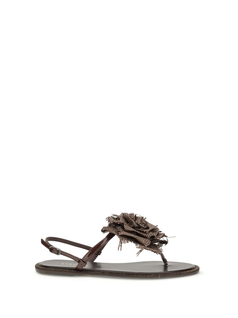 sandals rose dark brown by Selfnex