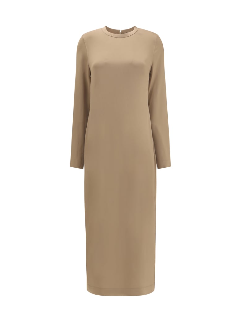 dress, satin, latte by Selfnex