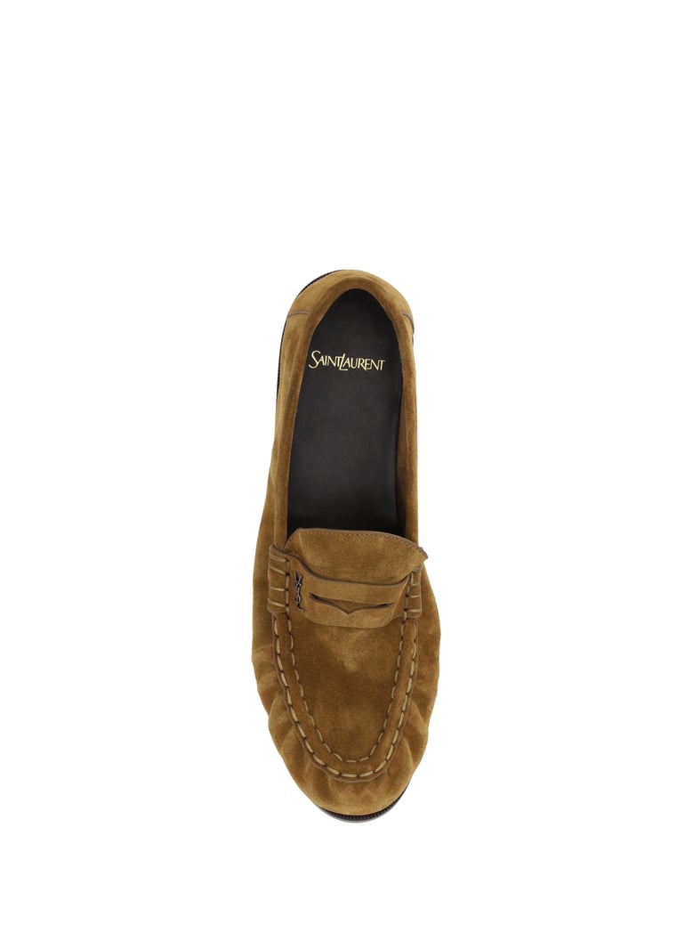 loafers le loafer suede camel by Selfnex