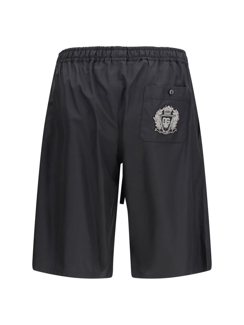 drawstring shorts black by Selfnex